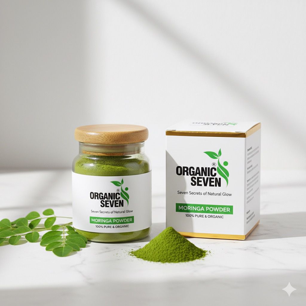 ✨Organic Seven Moringa Powder | 100% Pure & Organic 🌱